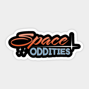 Space Oddities Logo Sticker